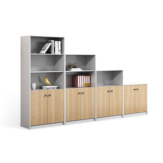 Furnavo Sleek Office Wooden Cabinet – Modern Storage