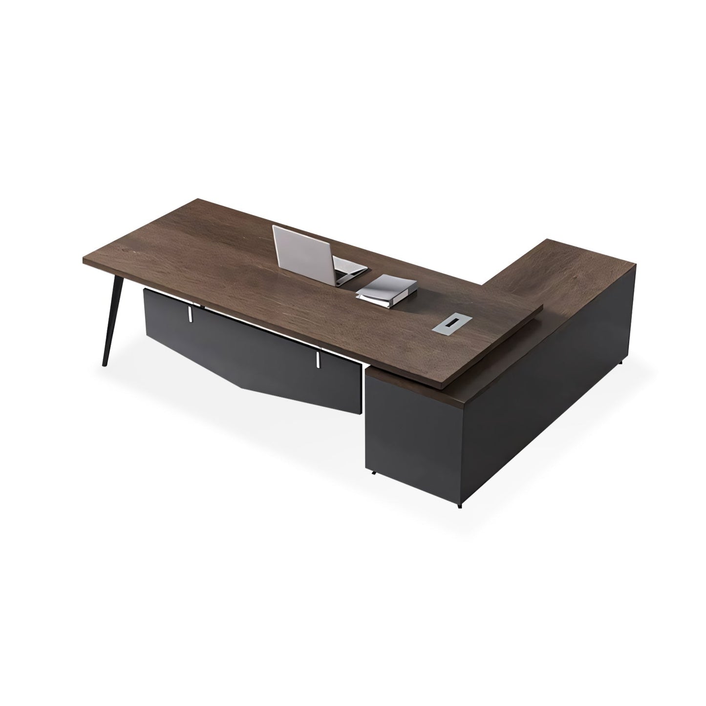 Furnavo Simple Boss Office Desk – Refined Modern Work Table