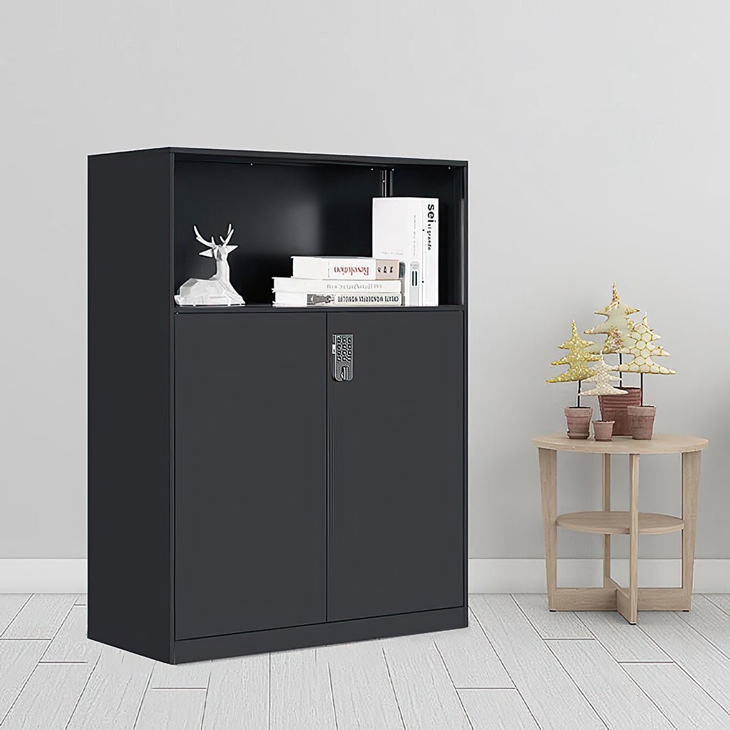 Furnavo Classic Office Cabinet – Durable Storage Cupboard for Files & Supplies