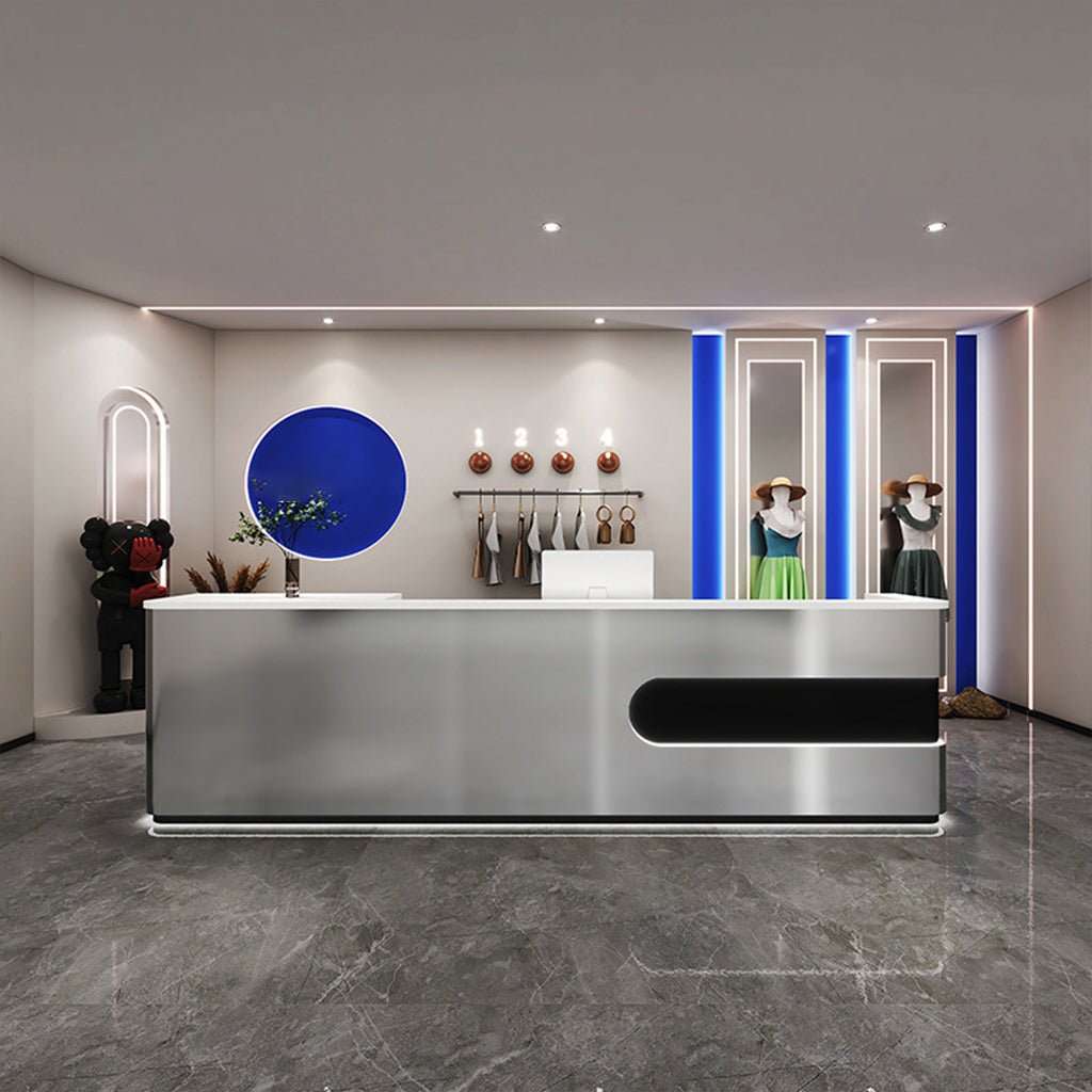 Furnavo Arc Light Luxury Hotel Store Institution Reception Desk
