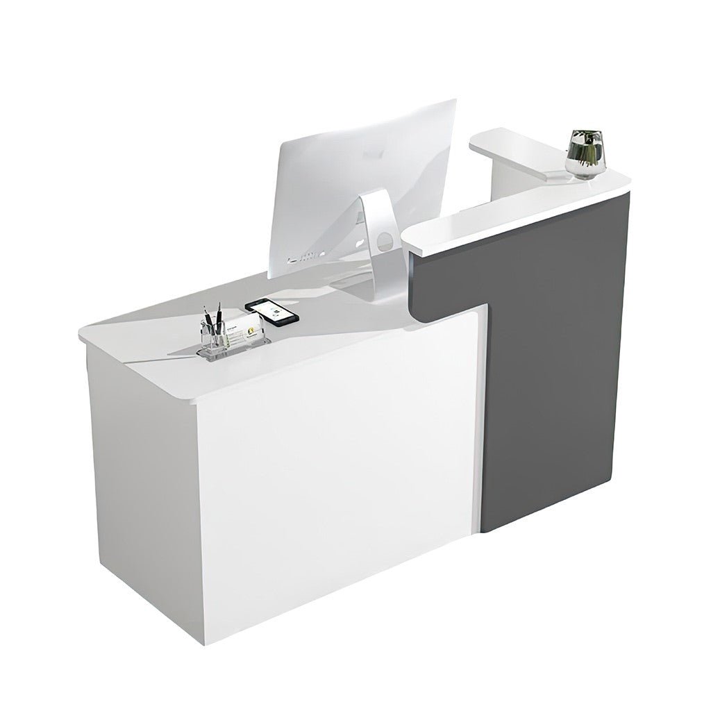 Furnavo Fashion Reception Desk – Compact Checkout Counter for Offices & Shops
