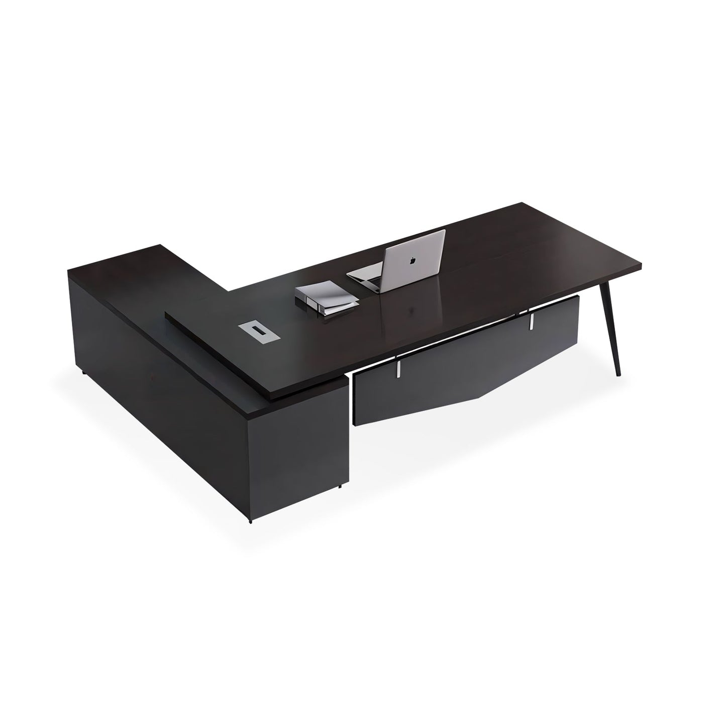Furnavo Simple Boss Office Desk – Refined Modern Work Table