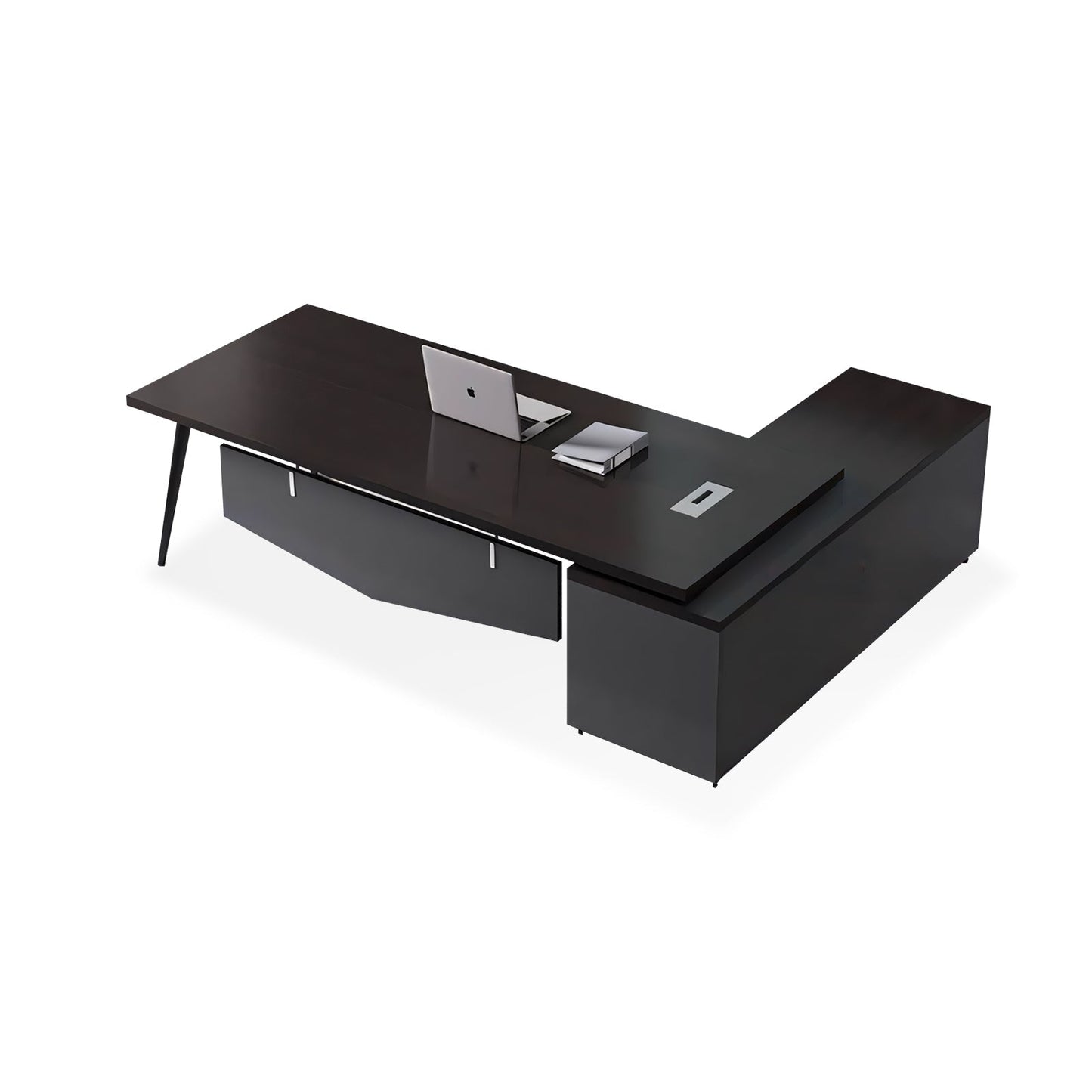 Furnavo Simple Boss Office Desk – Refined Modern Work Table