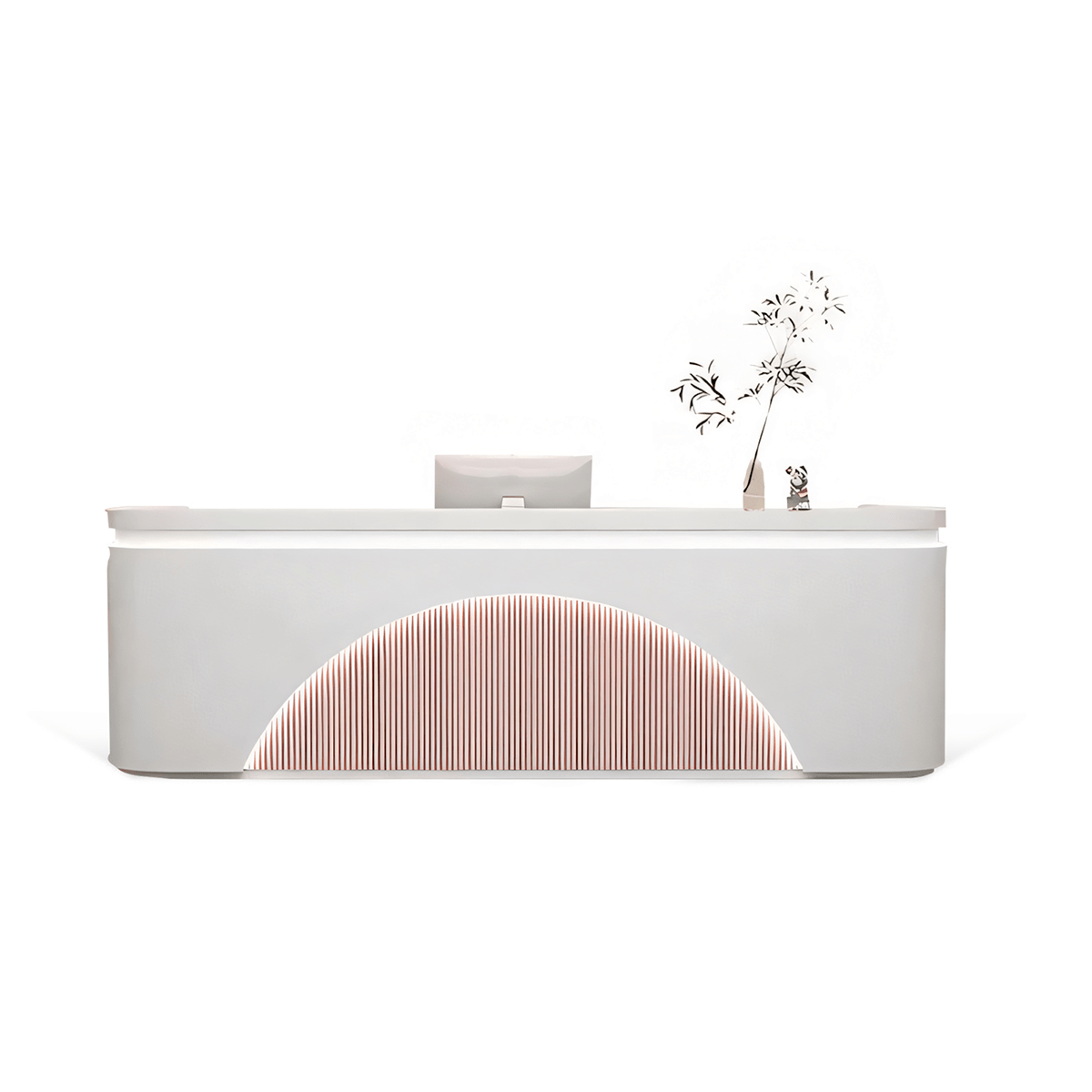 Furnavo Modern Simple Salon Store Institution Reception Desk
