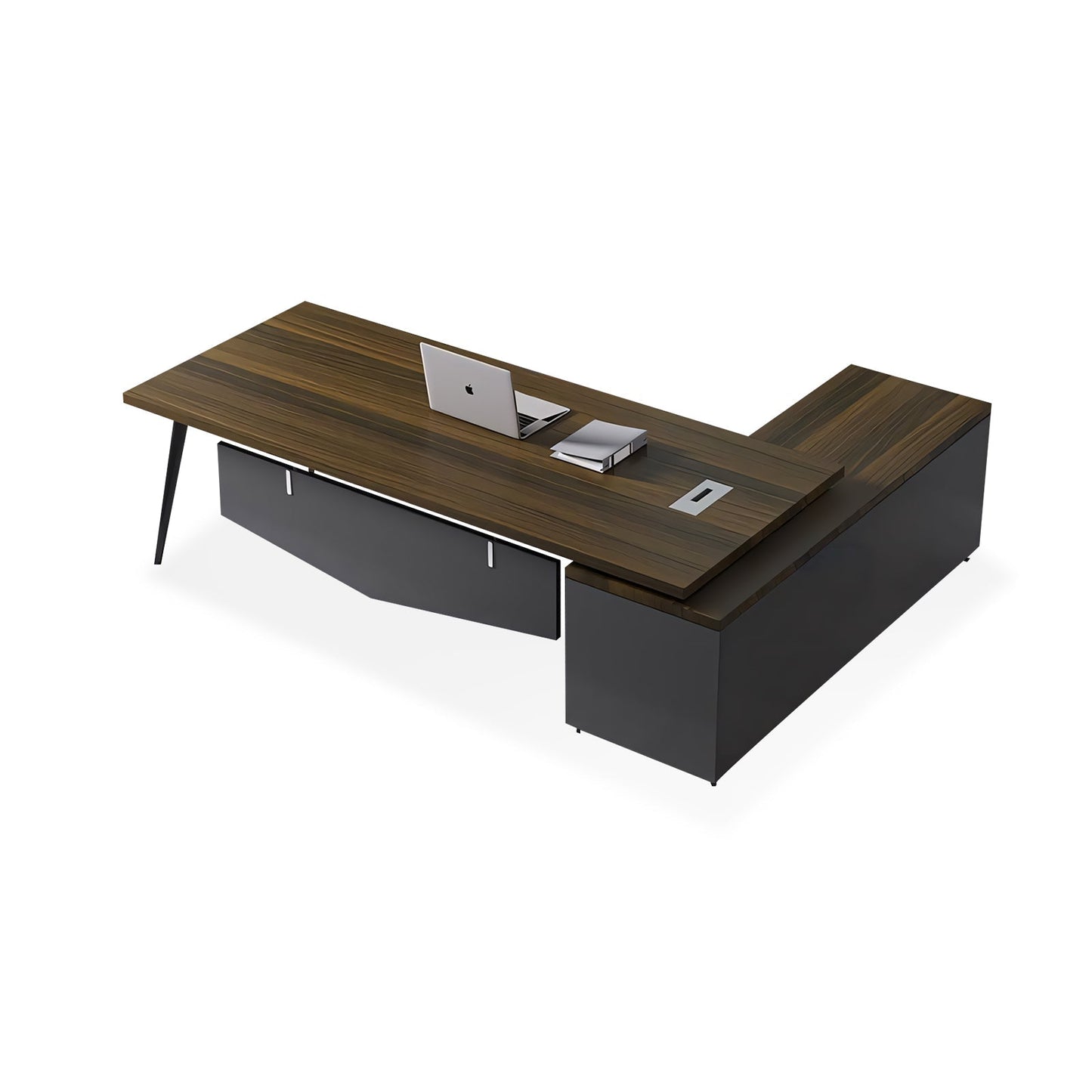 Furnavo Simple Boss Office Desk – Refined Modern Work Table