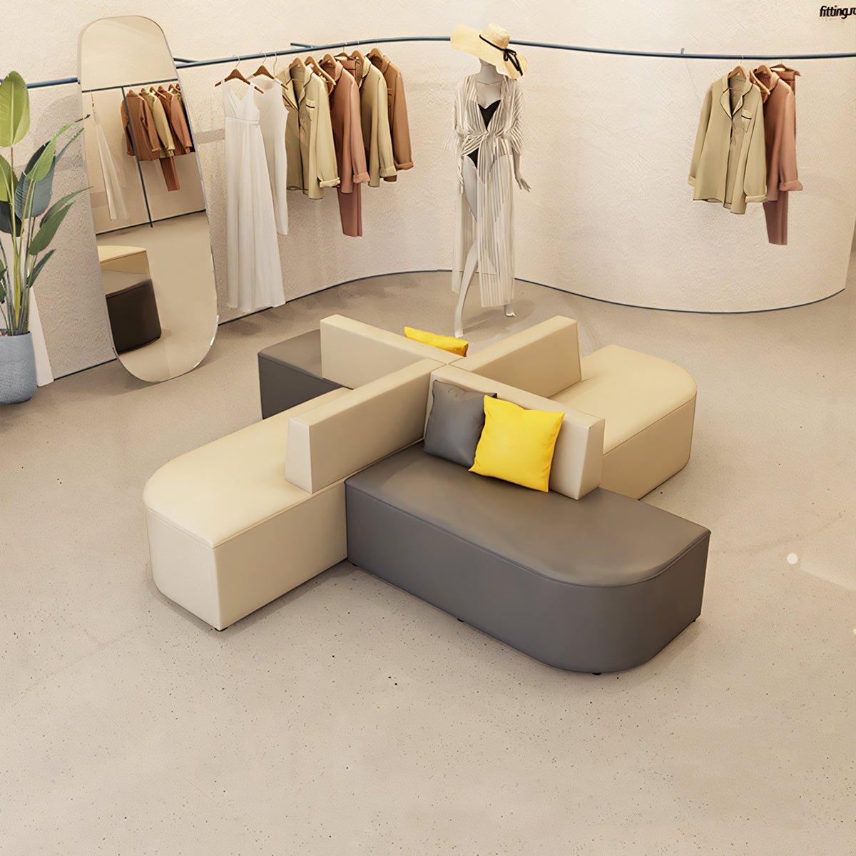 Furnavo Modular Lounge Sofa Set for Office and Reception Areas