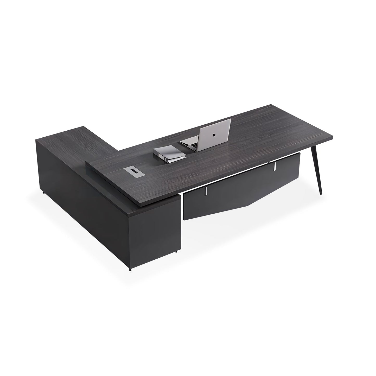 Furnavo Simple Boss Office Desk – Refined Modern Work Table