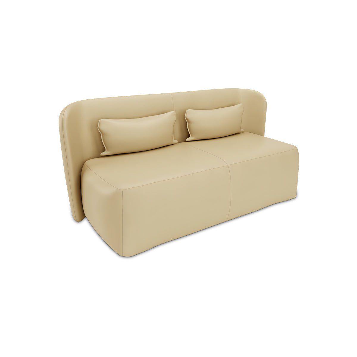 Furnavo Modular Cream Sofa and Table Set