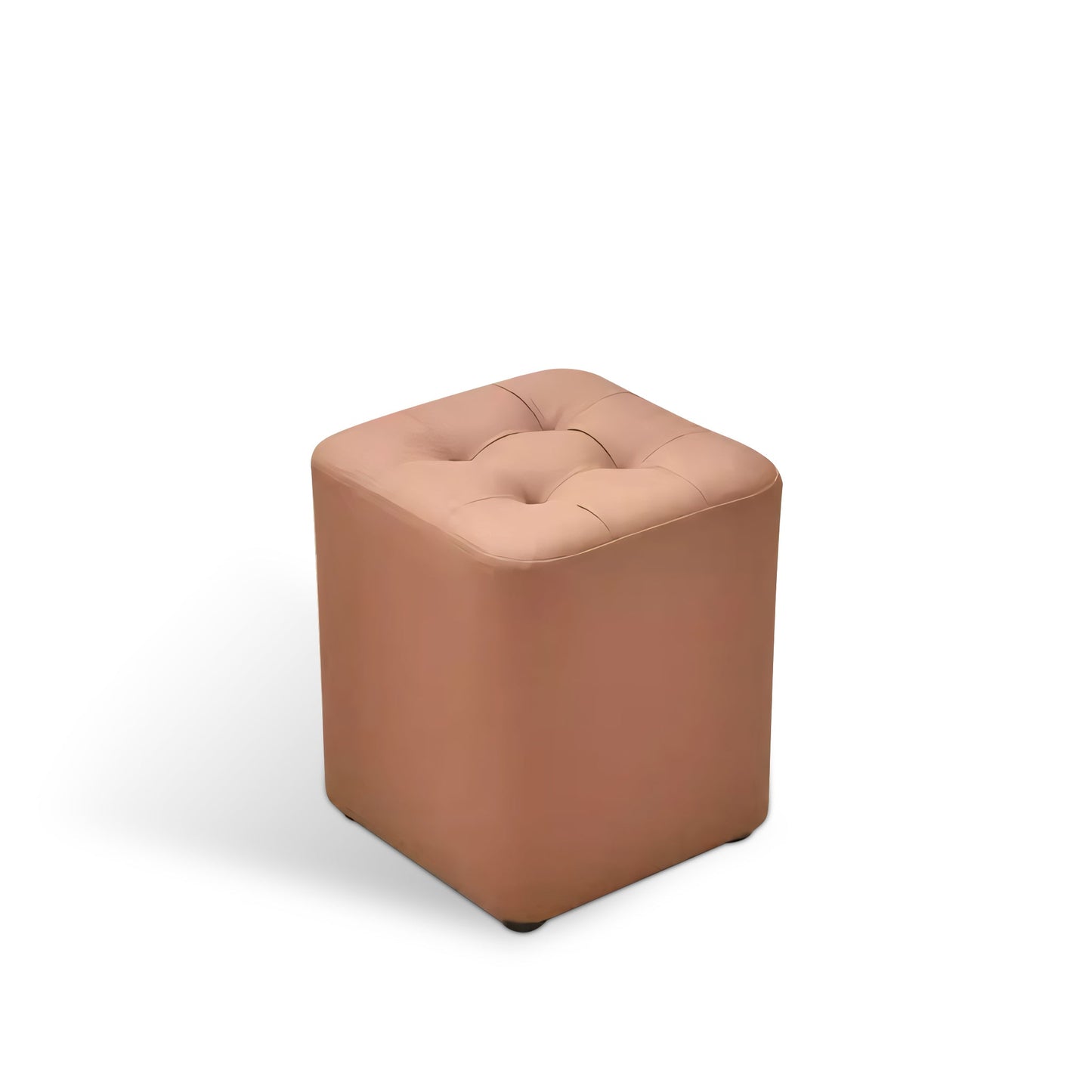Furnavo Small Upholstered Square Stool