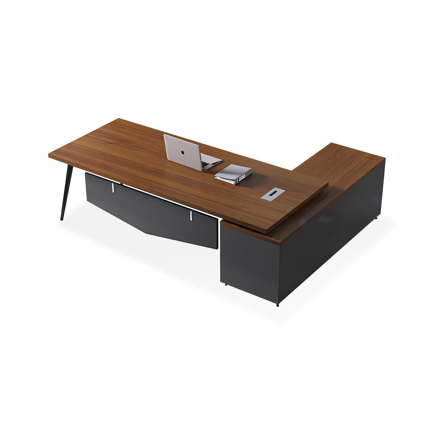 Furnavo Simple Boss Office Desk – Refined Modern Work Table