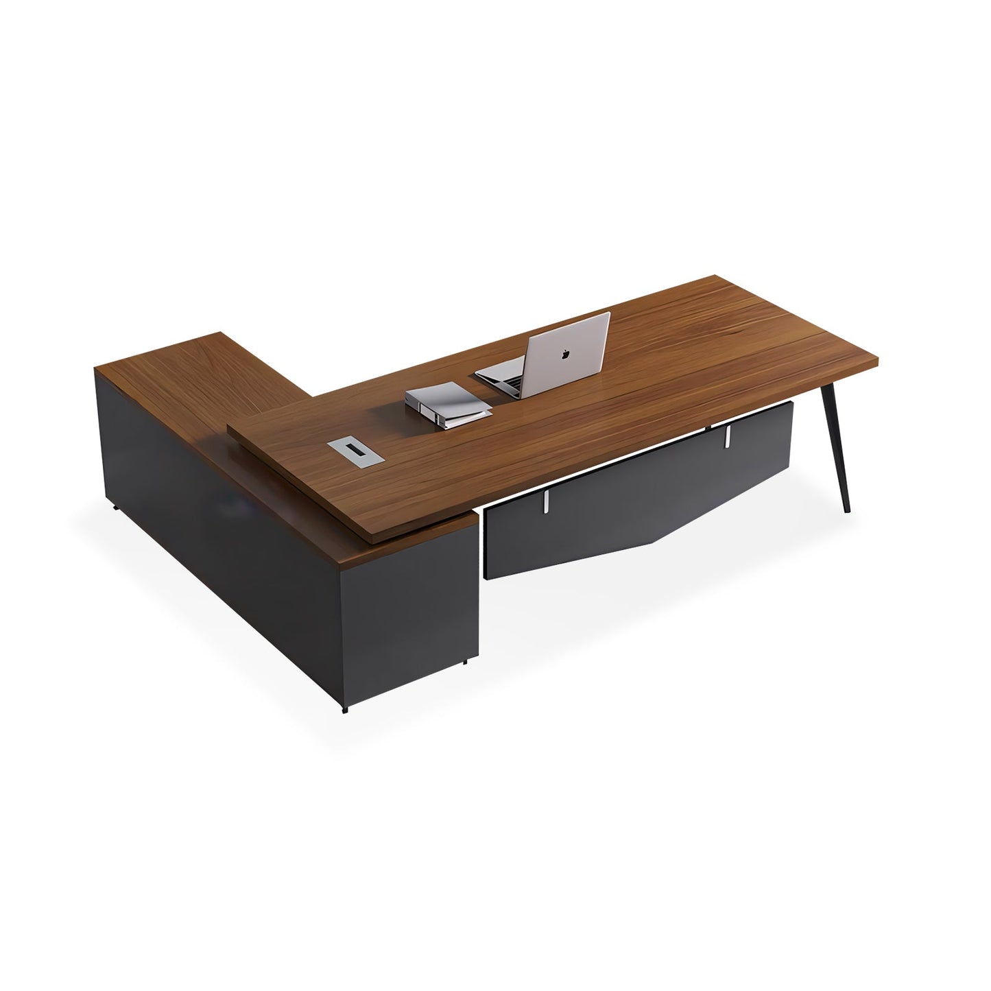 Furnavo Simple Boss Office Desk – Refined Modern Work Table