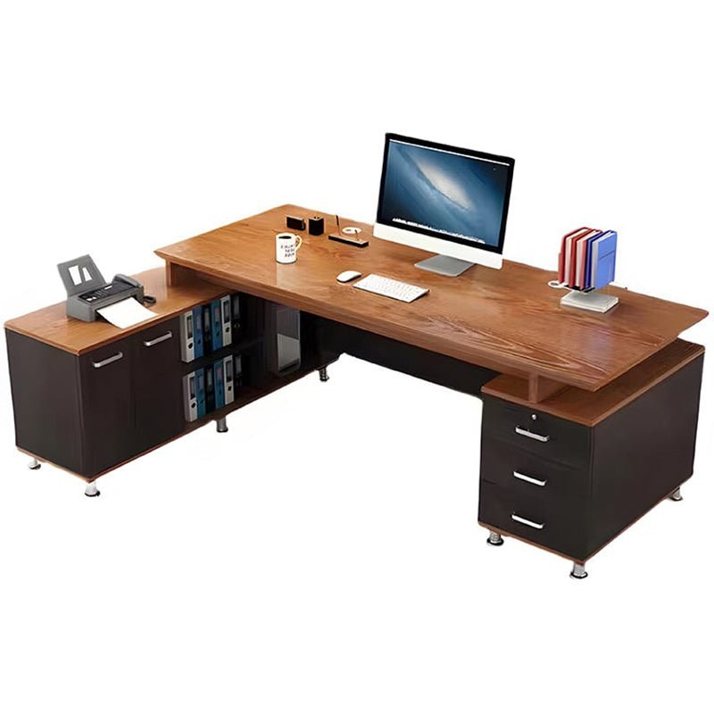 Furnavo Minimalist Modern Executive Desk – Clean Office Workstation