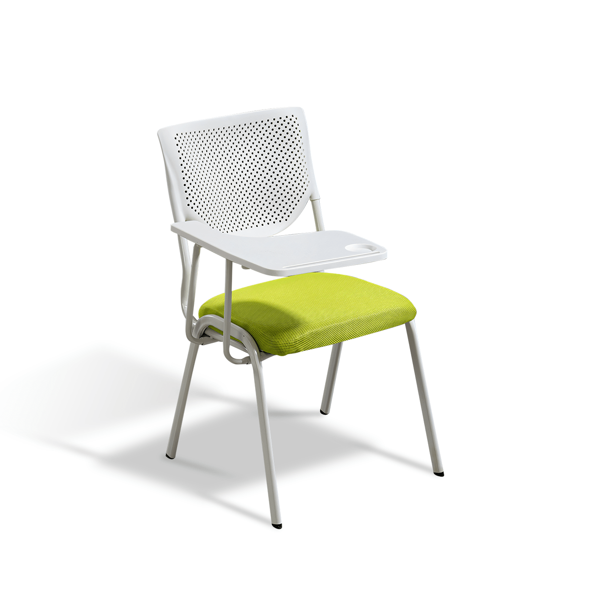Furnavo Conference Chair with Foldable Writing Tablet