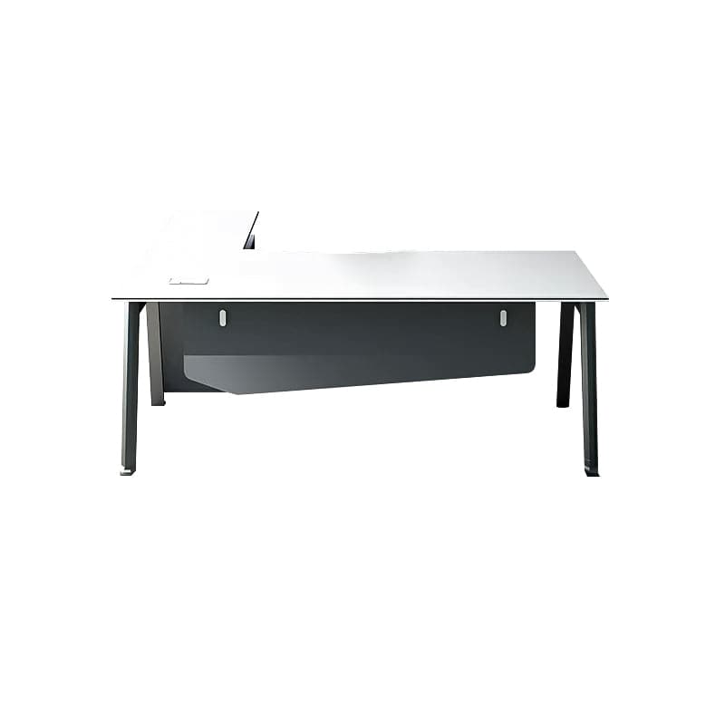 Furnavo Boss Supervisor Manager Desk – Refined Office Desk with Cabinet