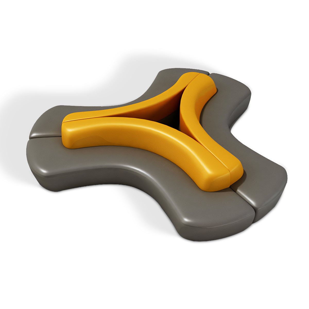 Furnavo Creative Modular Reception Sofa for Office Spaces