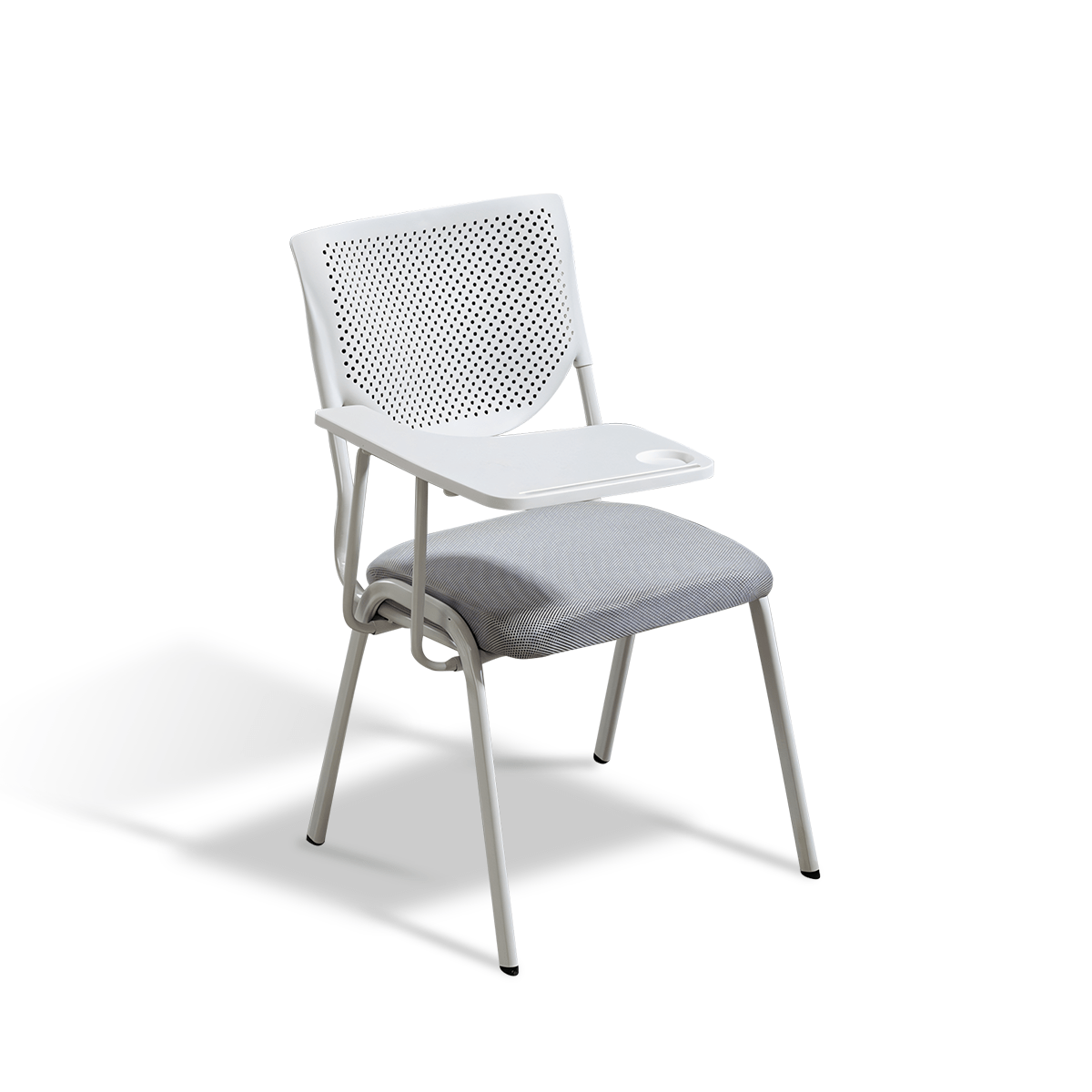 Furnavo Conference Chair with Foldable Writing Tablet