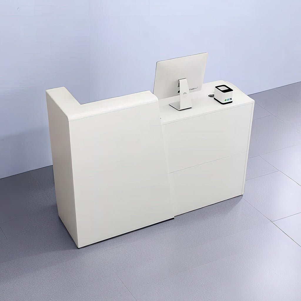 Furnavo Fashion Reception Desk – Compact Front Counter for Salons, Bars & Retail Stores
