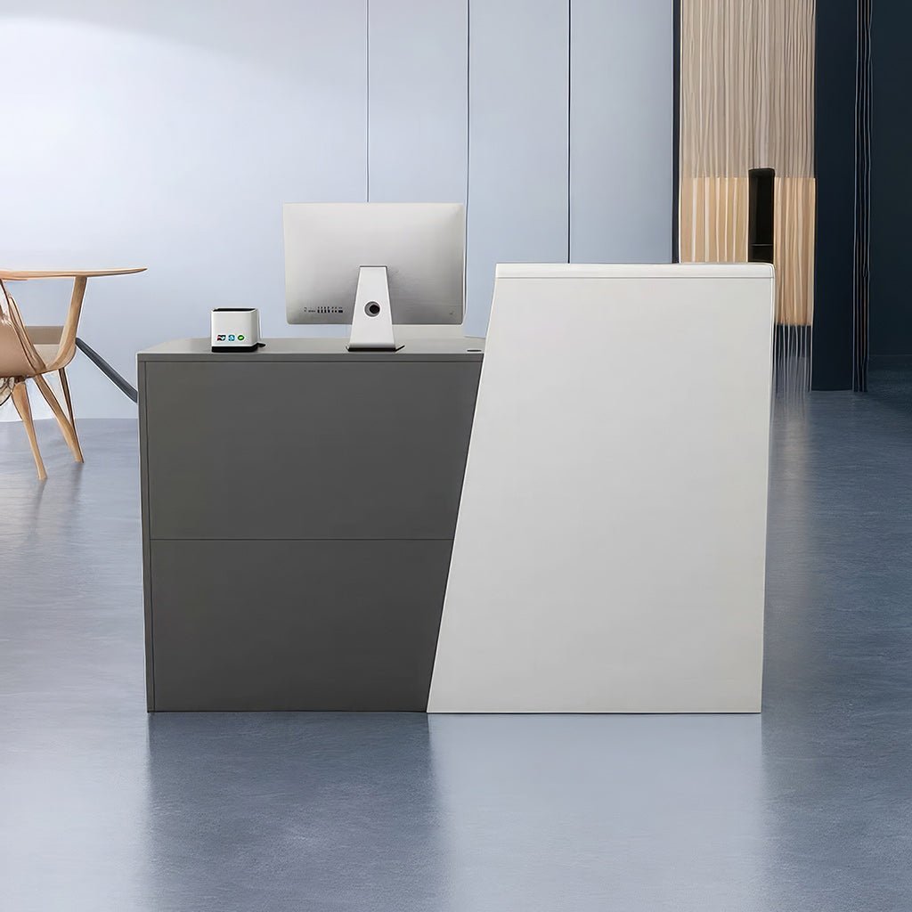 Furnavo Fashion Reception Desk – Compact Front Counter for Salons, Bars & Retail Stores