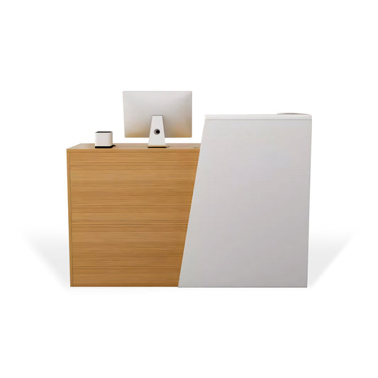Furnavo Fashion Reception Desk – Compact Front Counter for Salons, Bars & Retail Stores