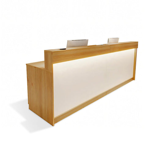 Furnavo Simple Salon Office Shop Store Institution Reception Desk