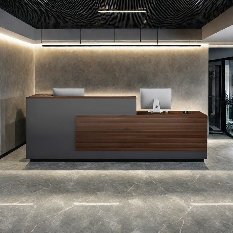 Furnavo Sleek Salon Office Shop Store Institution Reception Desk