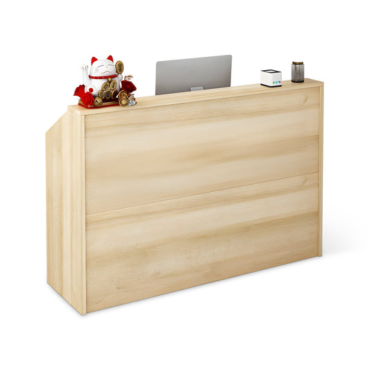 Furnavo Fashion Stylish Store Salon Reception Desk Checkout Counter