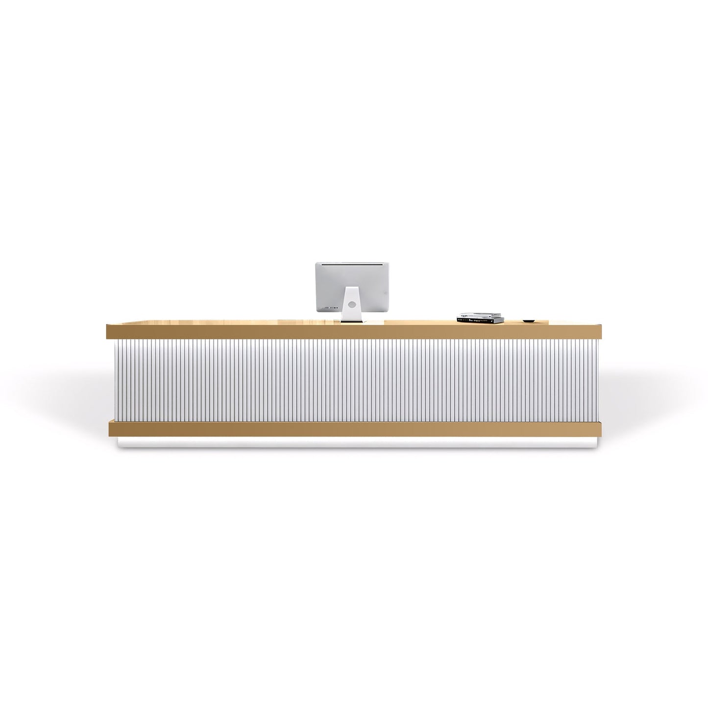 Furnavo Simple Salon Office Reception Desk for Store or Institution